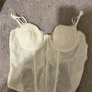 Garage Lace Bustier Camisole Top